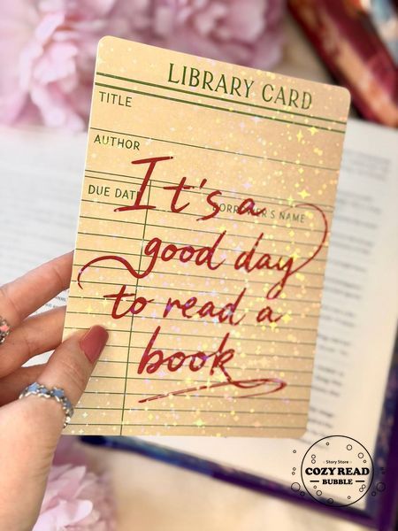 Вставка для чохла Kindle &ldquo;It&rsquo;s a Good Day to Read a Book&rdquo; + стікери 1472 фото