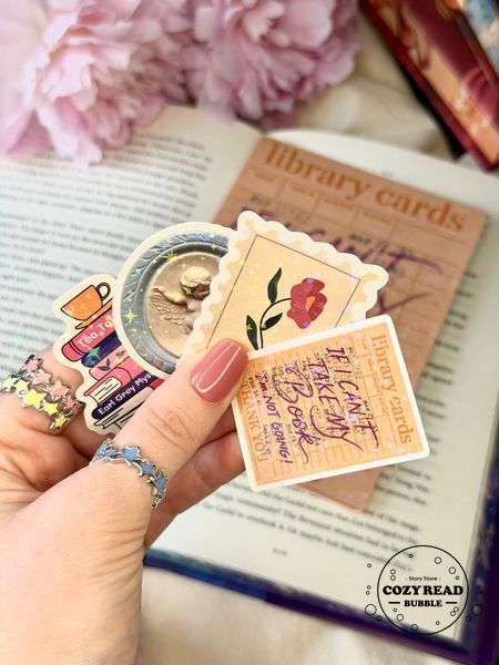 Вставка для чохла Kindle &ldquo;If I Can&rsquo;t Take My Book, I&rsquo;m Not Going!&rdquo; + стікери 1475 фото