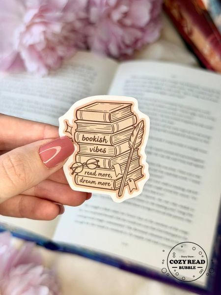 Набір випадкових стікерів &ldquo;Bookish Charm&rdquo; (10 шт) 1488 фото