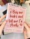 Вставка для чохла Kindle &ldquo;Bookish & Pretty&rdquo; 1187 фото 2