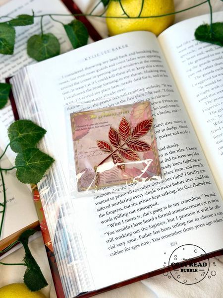 Металева закладинка &ldquo;Leaf Charm&rdquo; 994 фото