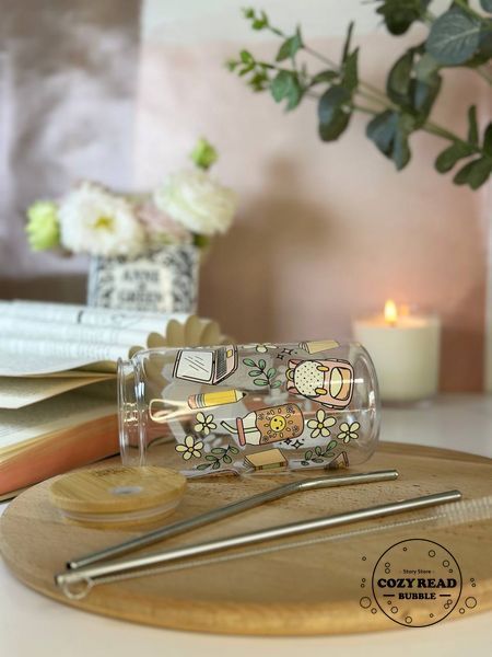 Банка для холодних напоїв "Bookish Mood", 500 746 фото