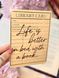 Вставка для чохла Kindle &ldquo;Life is better in bed with a book" + стікери 1467 фото 2