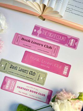Набір закладинок "Pastel Fantasy Ticket Set"  753 фото