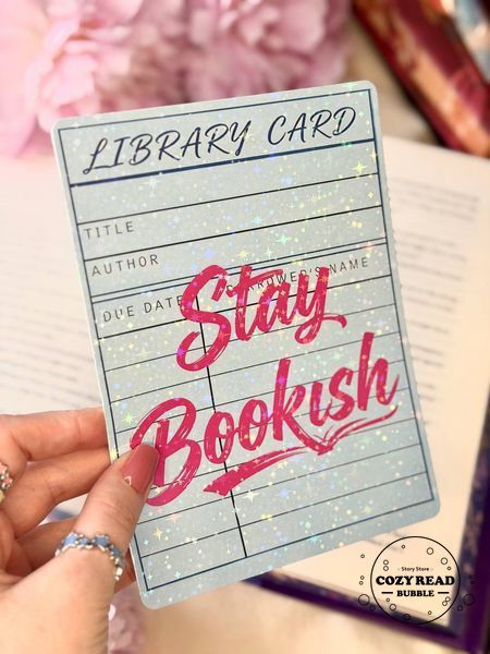 Вставка для чохла Kindle &ldquo;Stay Bookish&rdquo; + стікери 1468 фото