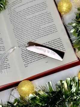 Акрилова закладинка "Reading is life" 1109 фото